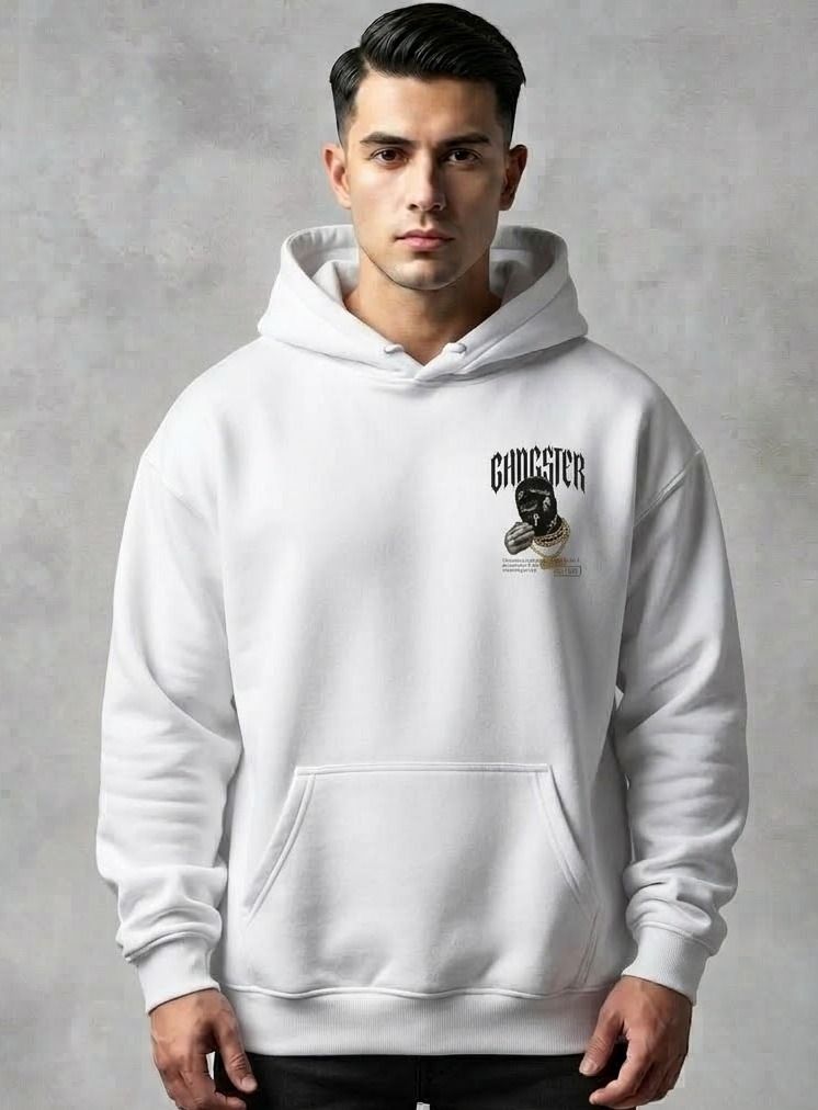 urvcreation Men Full Sleeve Graphic Print Reversible Hooded Sweatshirt-picture-11