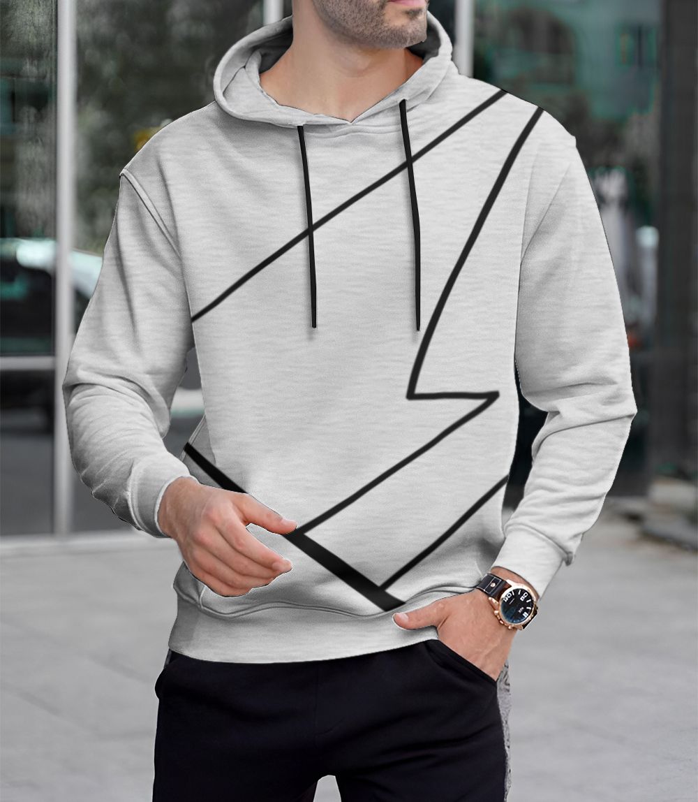kelonbro Men Full Sleeve Printed Hooded Sweatshirt-picture-23