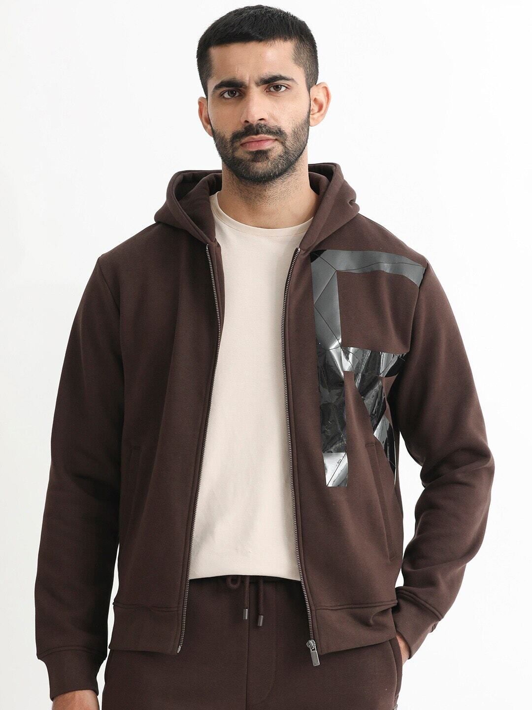 rare rabbit Men Full Sleeve Printed Hooded Sweatshirt-picture-12