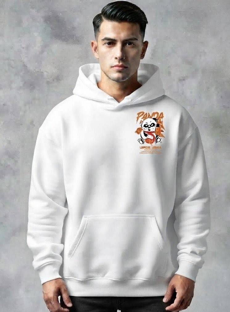 urvcreation Men Full Sleeve Graphic Print Reversible Hooded Sweatshirt-picture-16