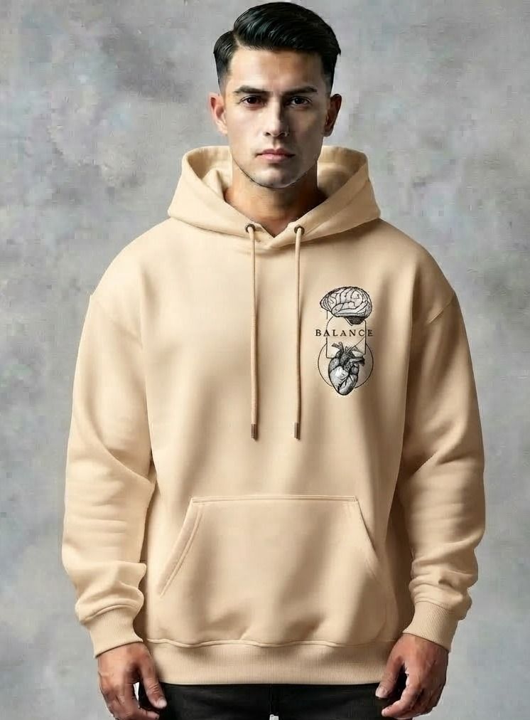 urvcreation Men Full Sleeve Graphic Print Reversible Hooded Sweatshirt-picture-18