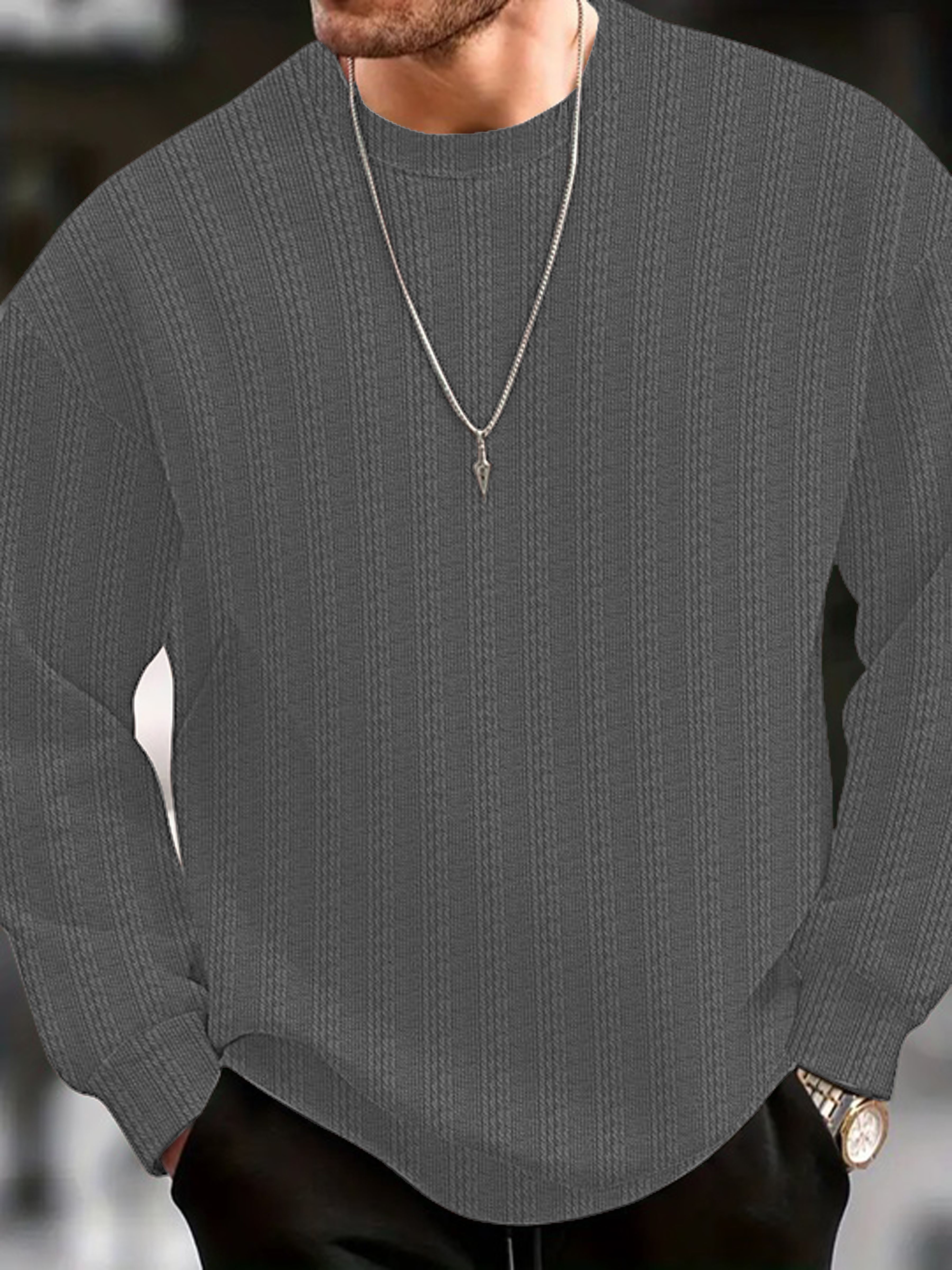 kajaru Men Full Sleeve Self Design Sweatshirt-picture-21