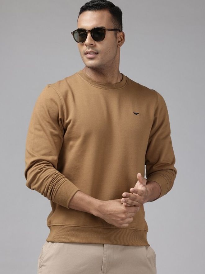 park avenue Men Full Sleeve Solid Sweatshirt-picture-15