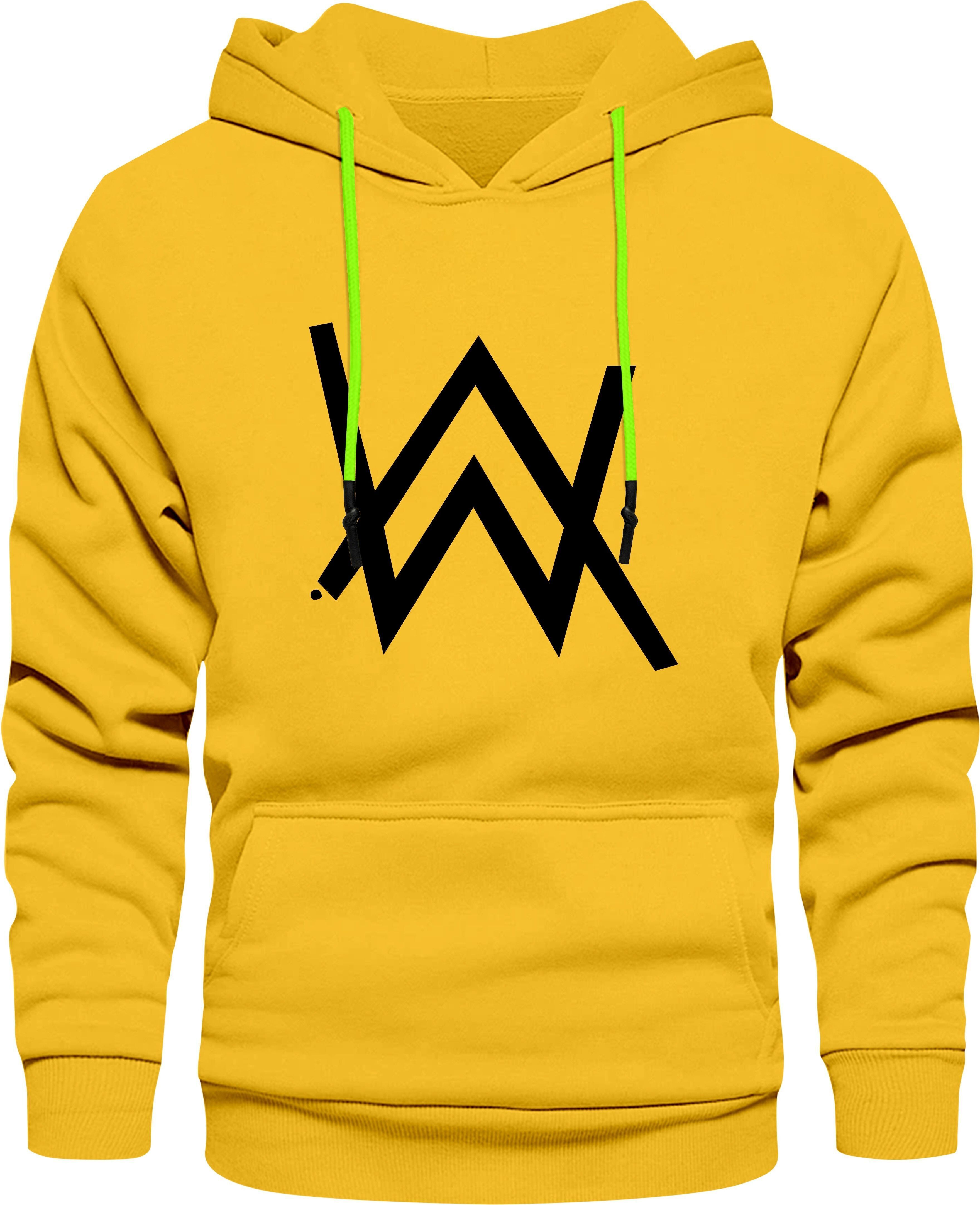 ramzox Men Full Sleeve Printed Hooded Sweatshirt-picture-31