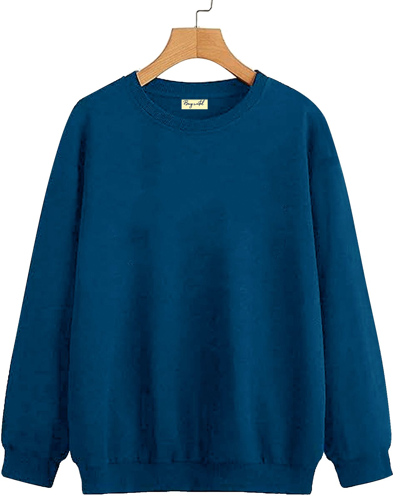 being wanted Men Full Sleeve Solid Sweatshirt-picture-14