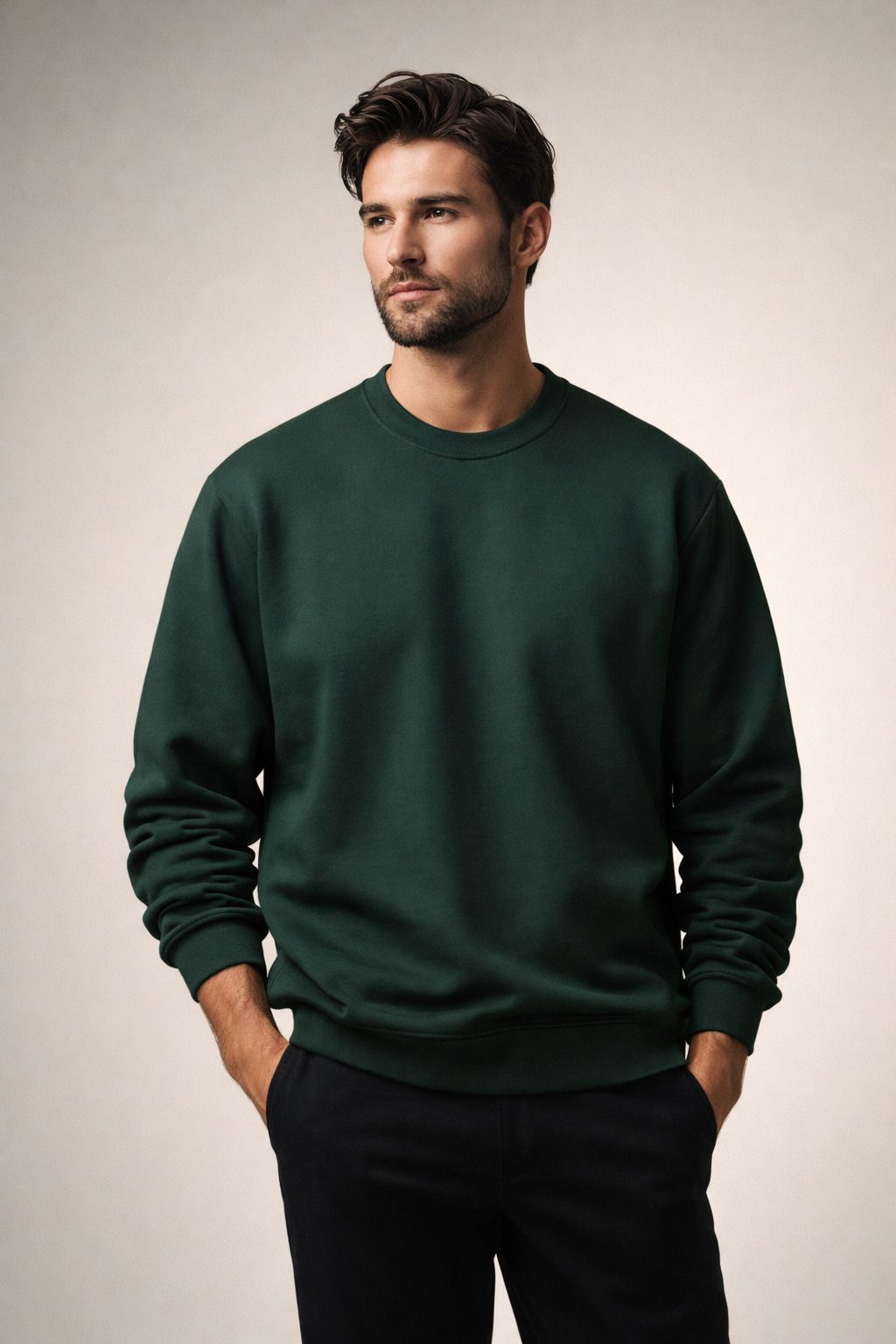 trendix Men Full Sleeve Solid Sweatshirt-picture-25