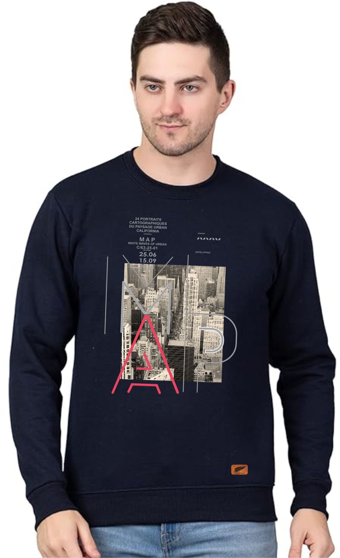 Men Full Sleeve Graphic Print Sweatshirt-image-7