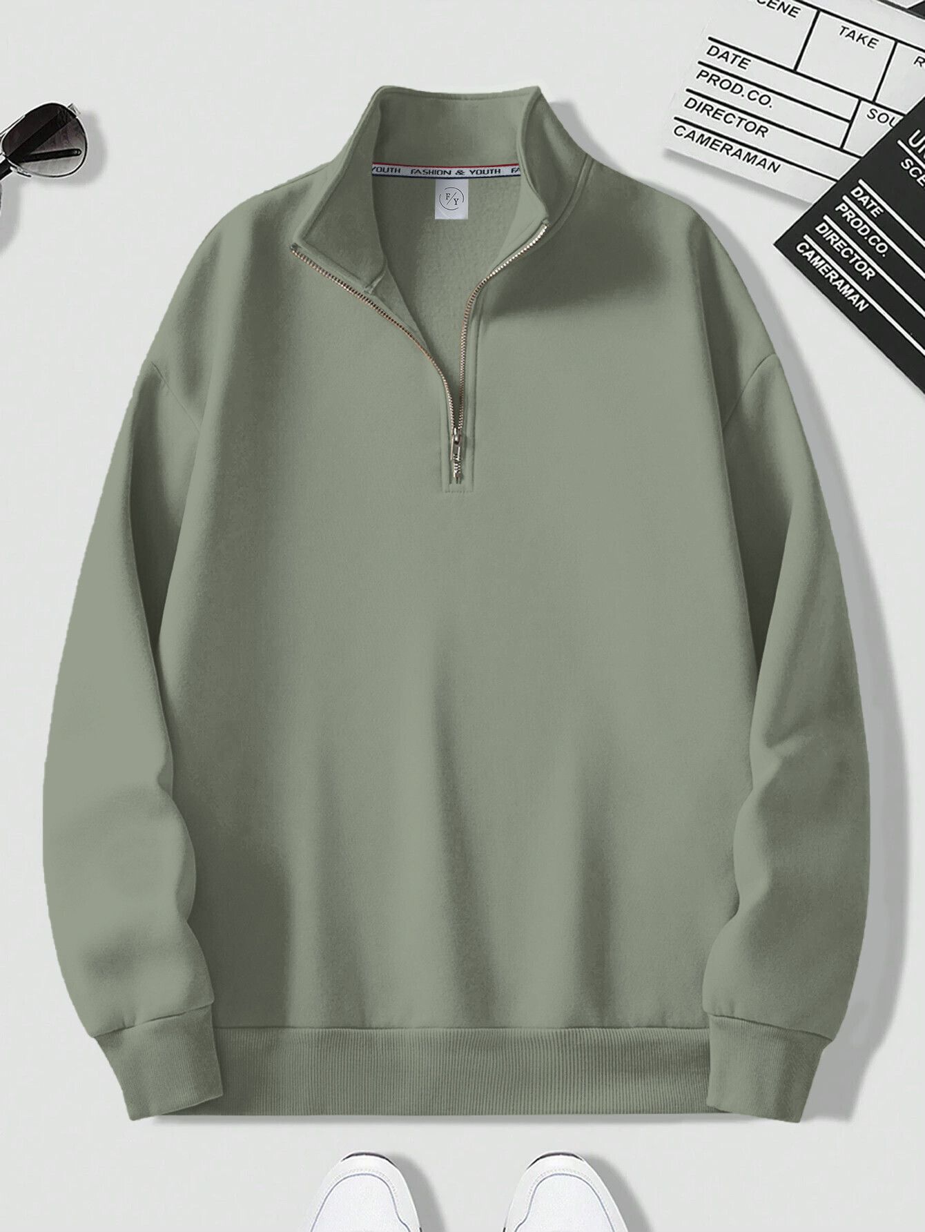 fashionandyouth Men Full Sleeve Solid Sweatshirt-picture-11