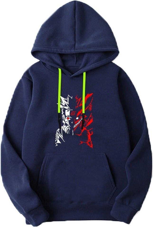 ramzox Men Full Sleeve Printed Hooded Sweatshirt-picture-15