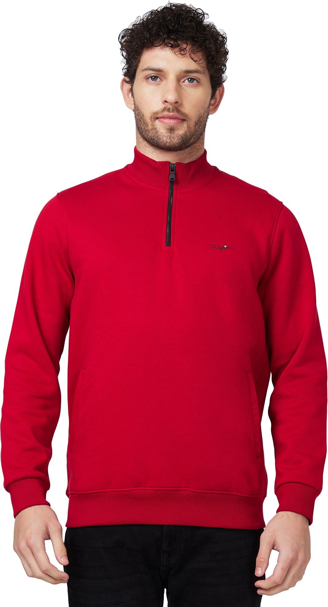 spykar Men Full Sleeve Solid Sweatshirt-picture-32
