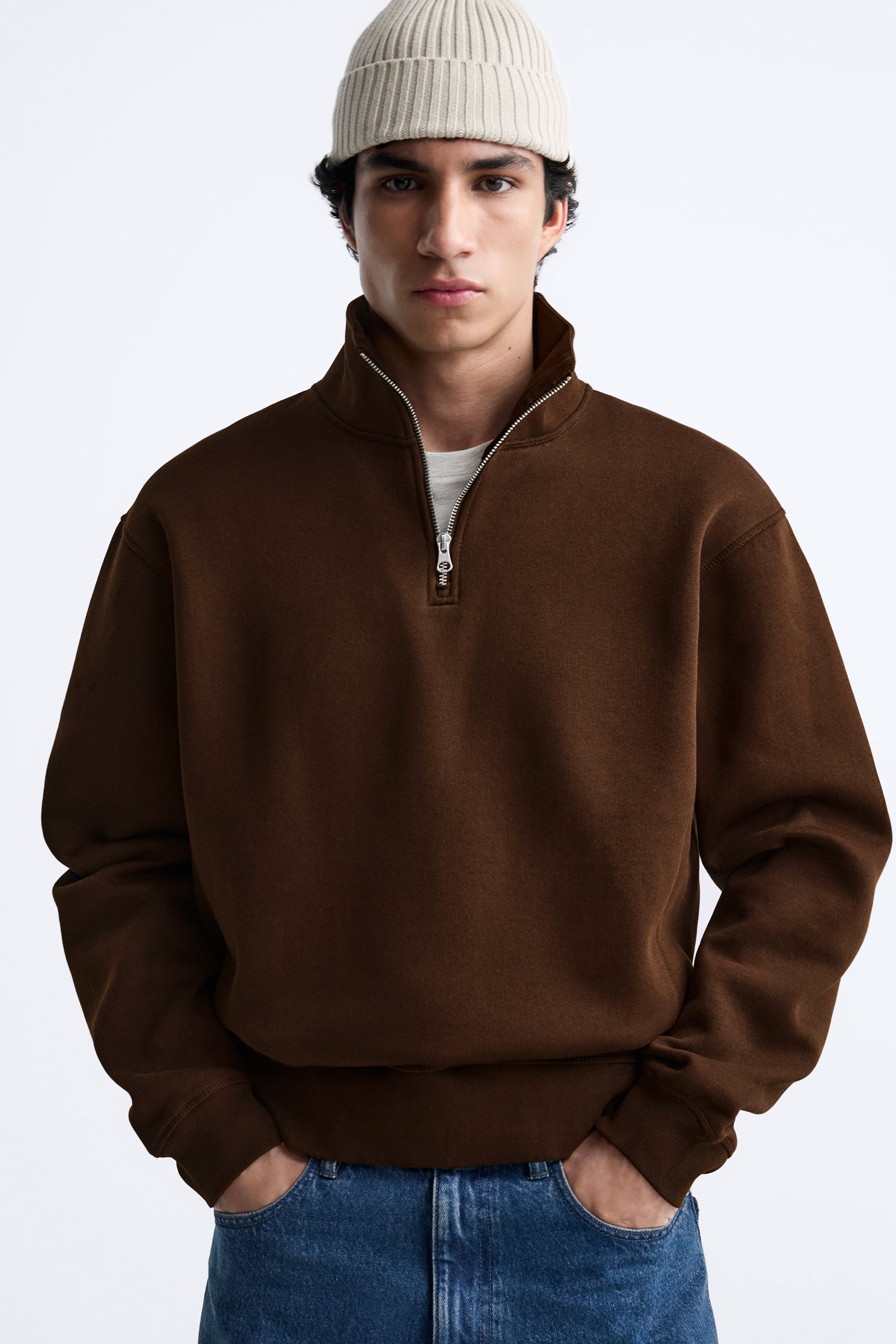 mischief monkey Men Full Sleeve Solid Sweatshirt-picture-31