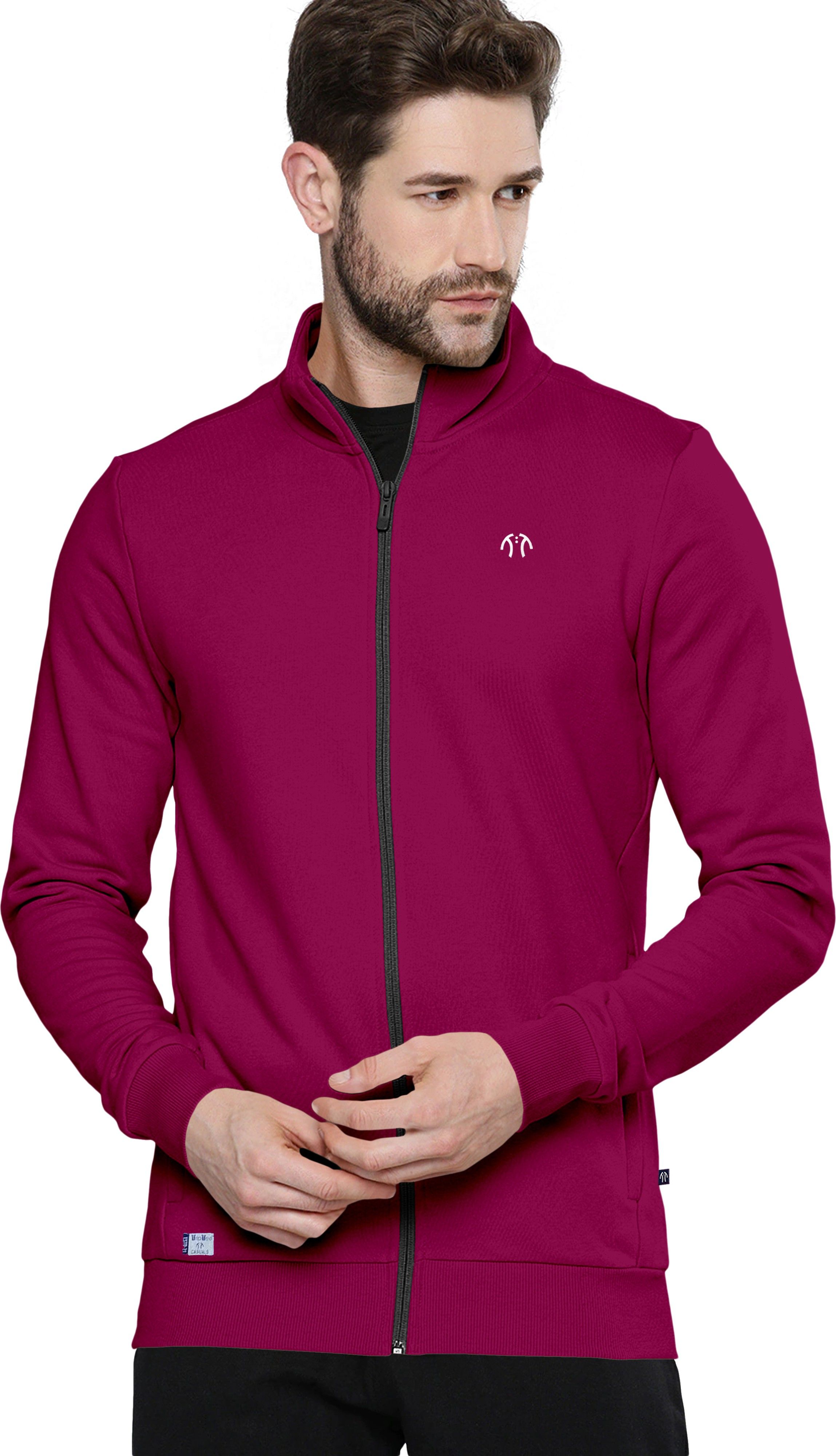 Men Solid Sports Jacket-image-31