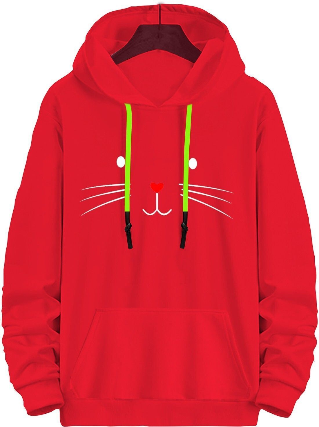 ramzox Men Full Sleeve Printed Hooded Sweatshirt-picture-31