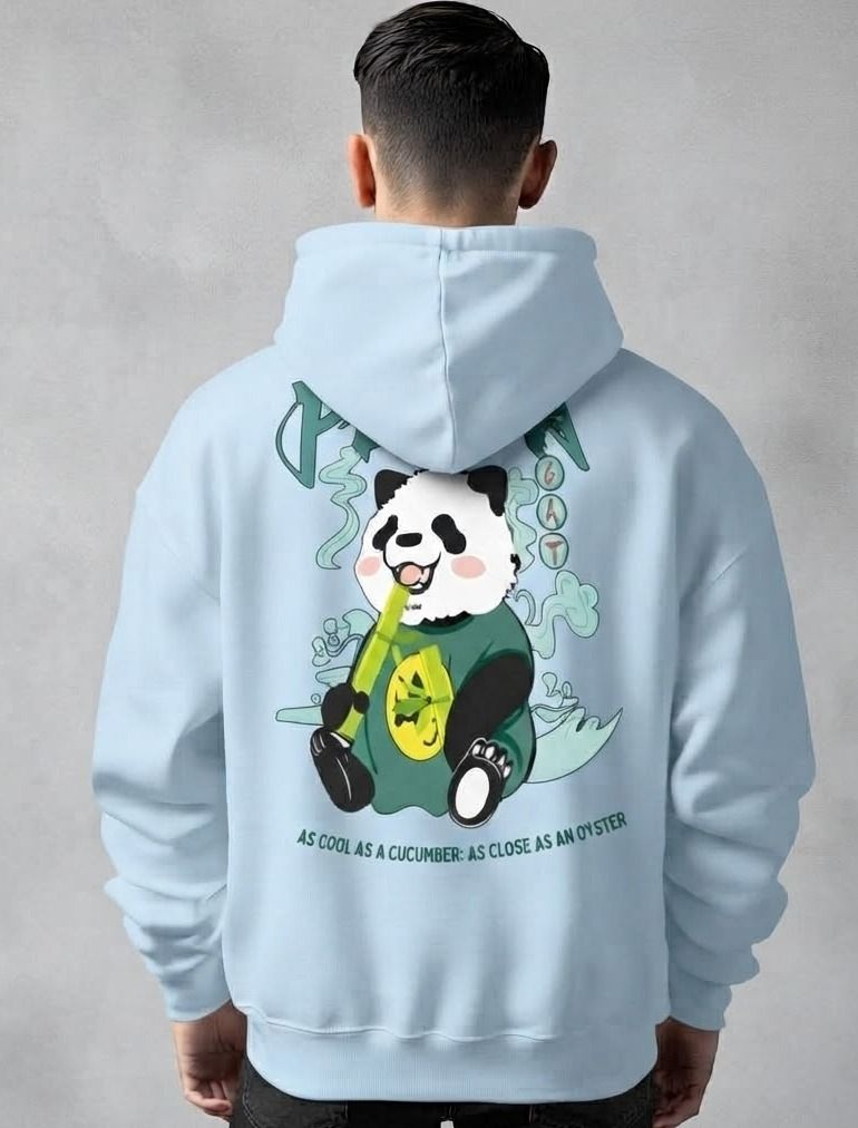 urvcreation Men Full Sleeve Graphic Print Reversible Hooded Sweatshirt-picture-46