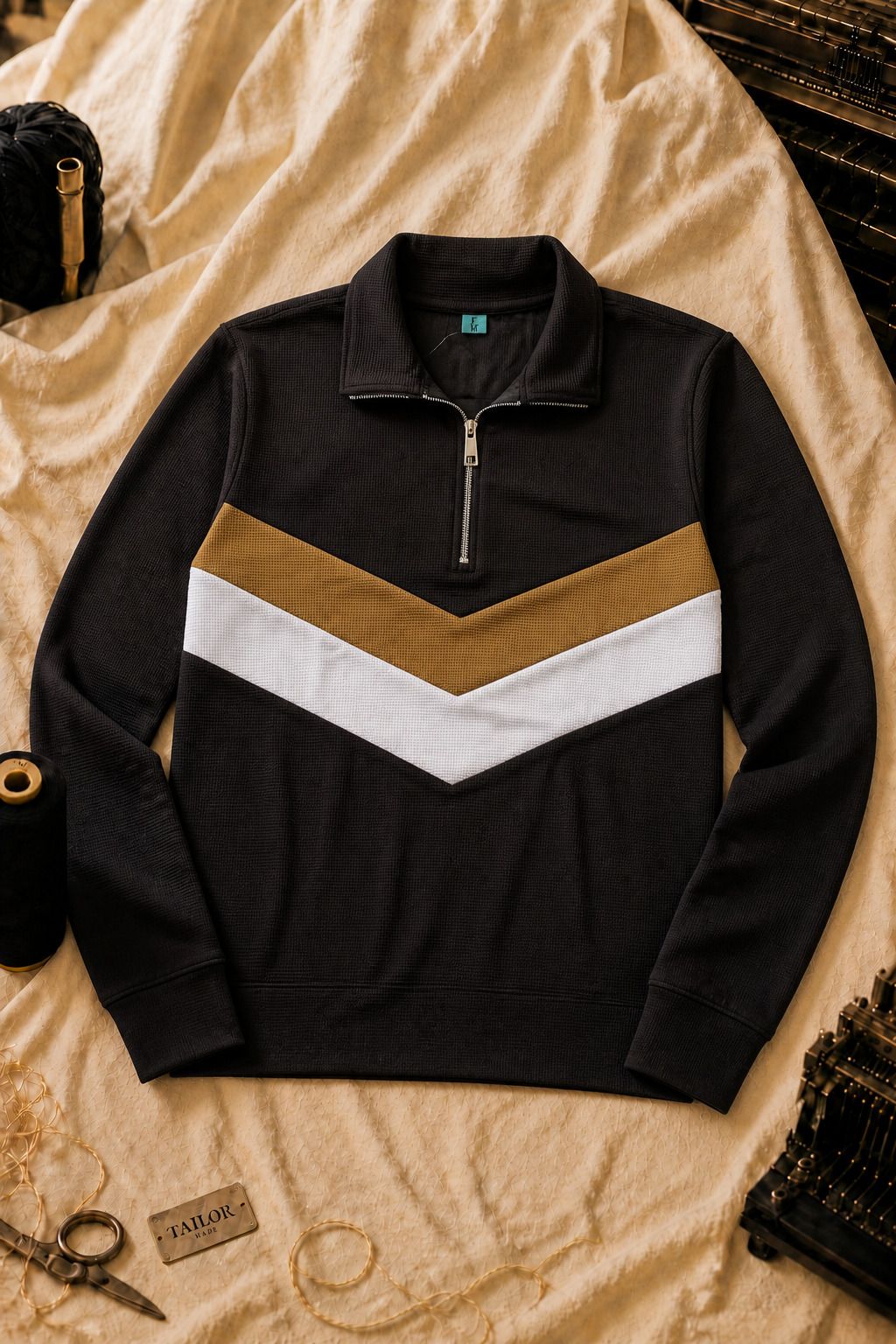 try this Men Full Sleeve Color Block Sweatshirt-picture-18