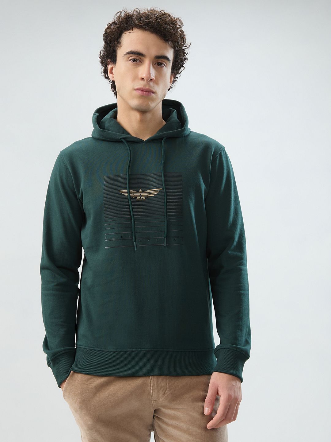 Men Full Sleeve Printed Hooded Sweatshirt-image-15