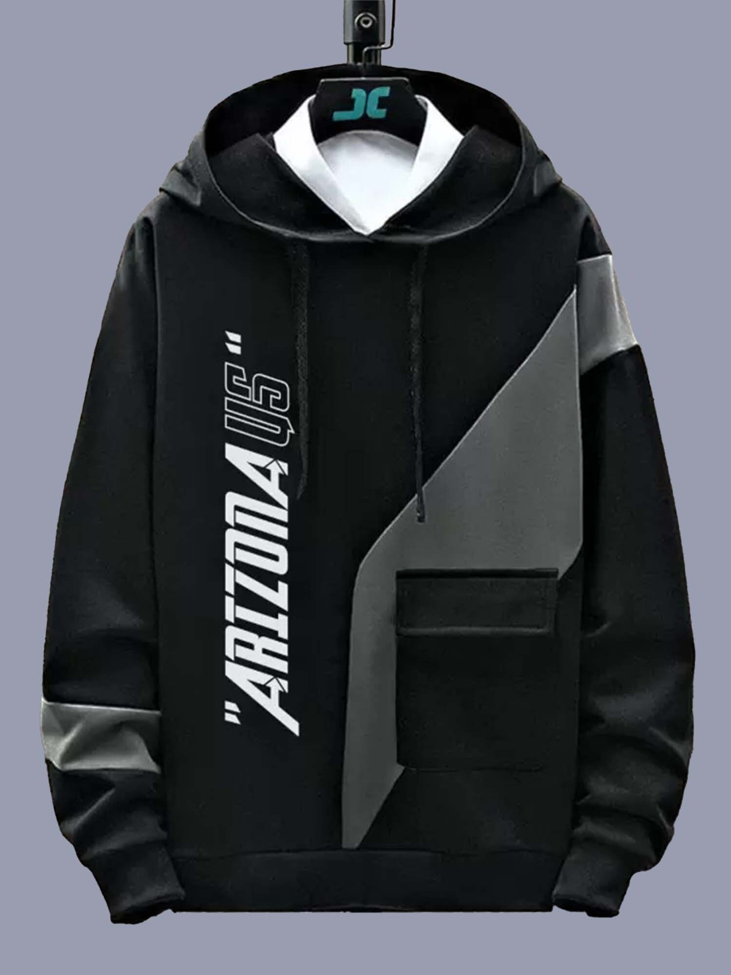 jump cuts Men Full Sleeve Printed Hooded Sweatshirt-picture-15