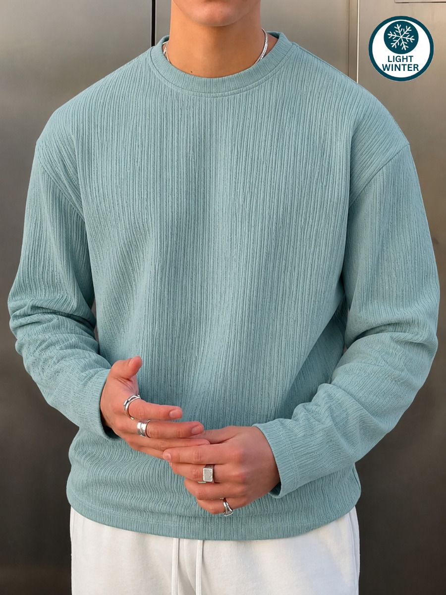 try this Men Full Sleeve Self Design Sweatshirt-picture-40
