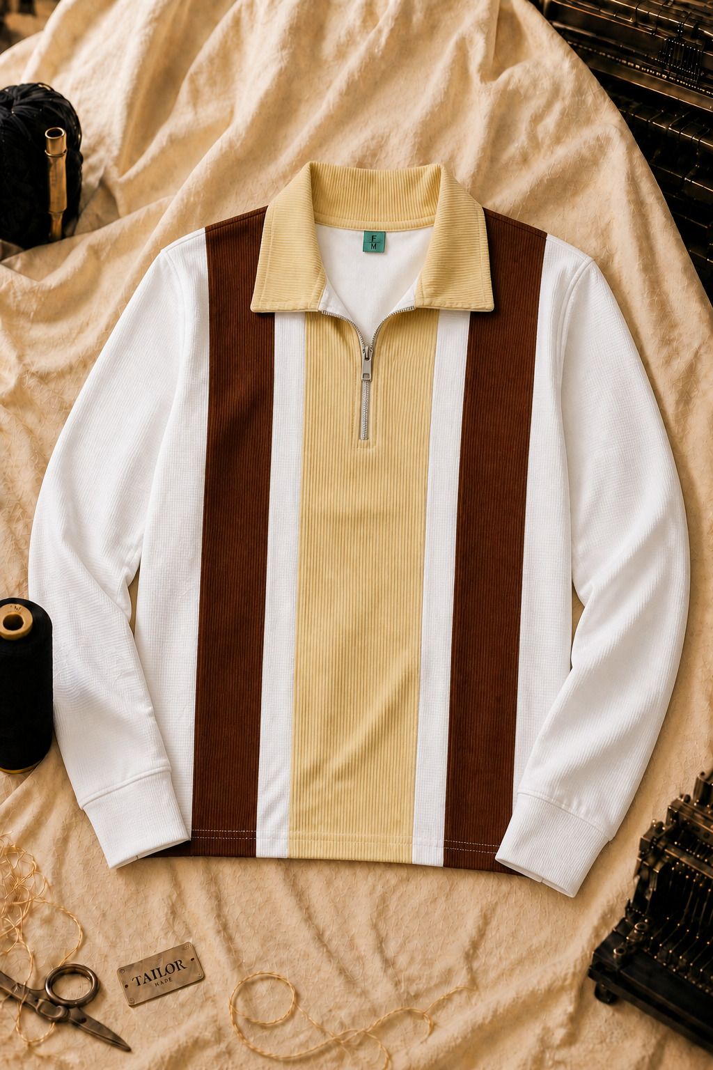 try this Men Full Sleeve Color Block Sweatshirt-picture-30