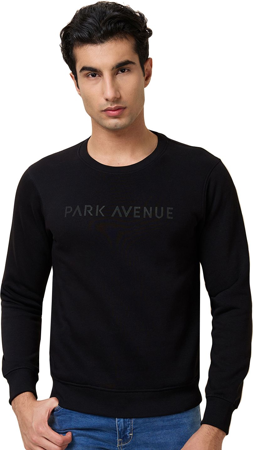 park avenue Men Full Sleeve Solid Sweatshirt-picture-11