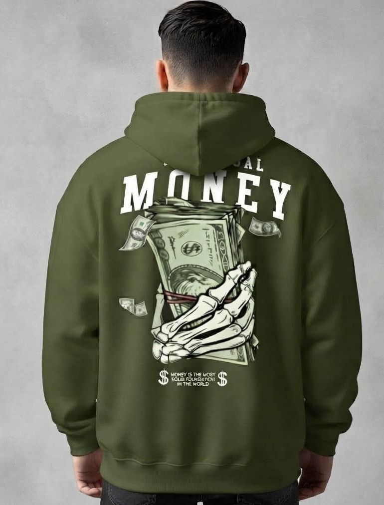 urvcreation Men Full Sleeve Graphic Print Reversible Hooded Sweatshirt-picture-20