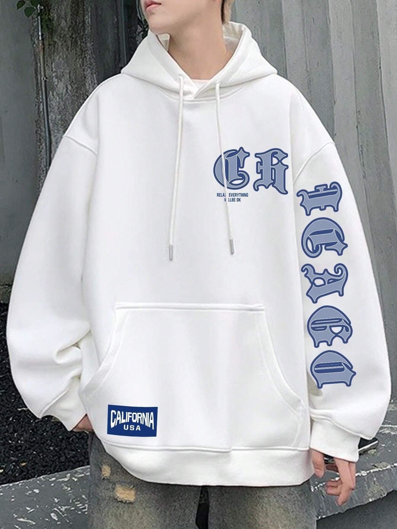 sxv style Men Full Sleeve Printed Reversible Hooded Sweatshirt-picture-16