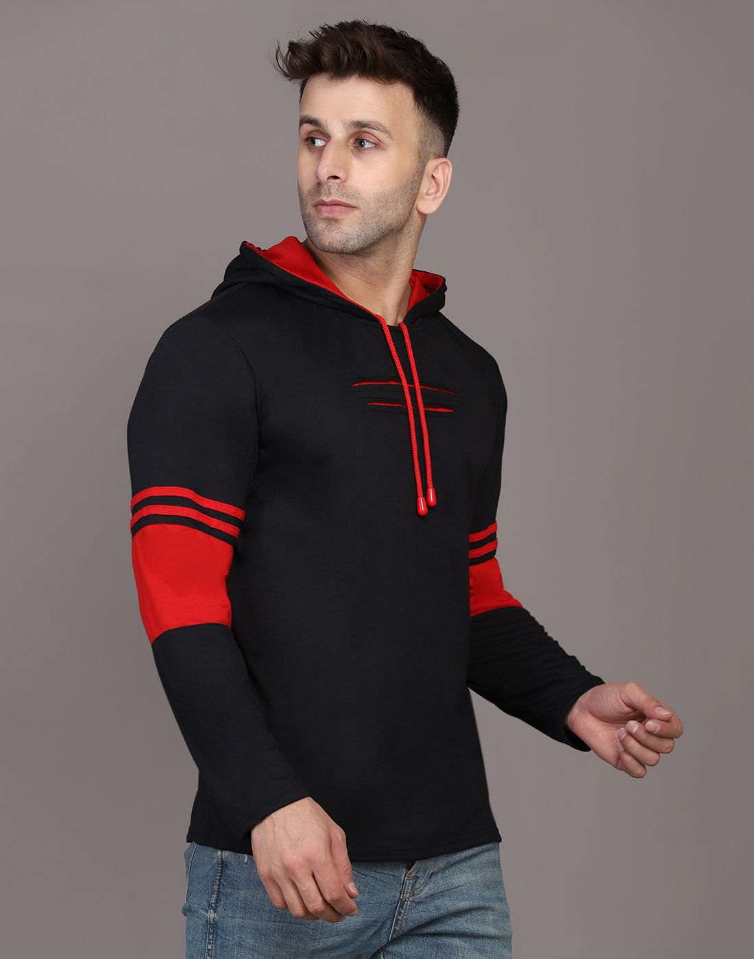 design by highlance Men Full Sleeve Printed Hooded Sweatshirt-picture-30