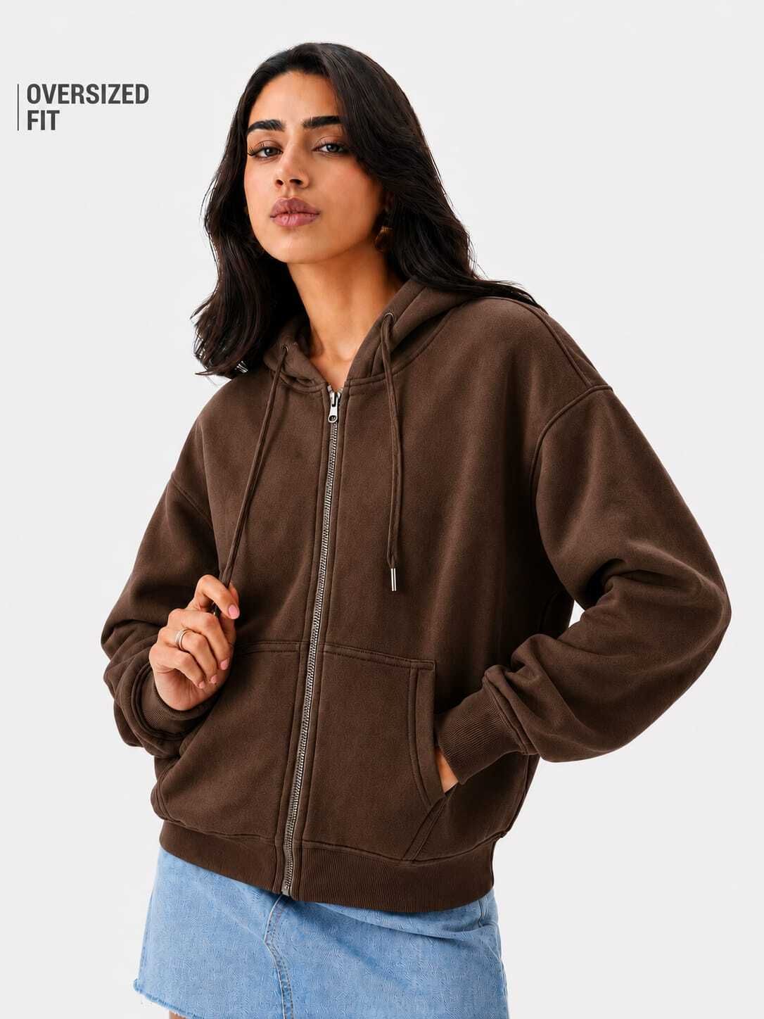 zen1fashion Women Full Sleeve Solid Hooded Sweatshirt-picture-34