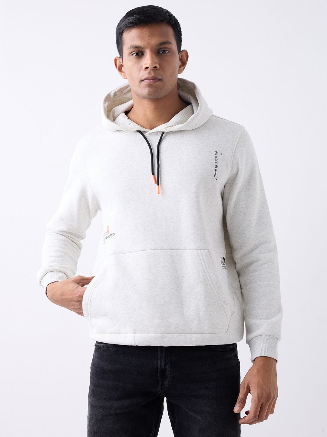 spykar Men Full Sleeve Solid Hooded Sweatshirt-picture-40