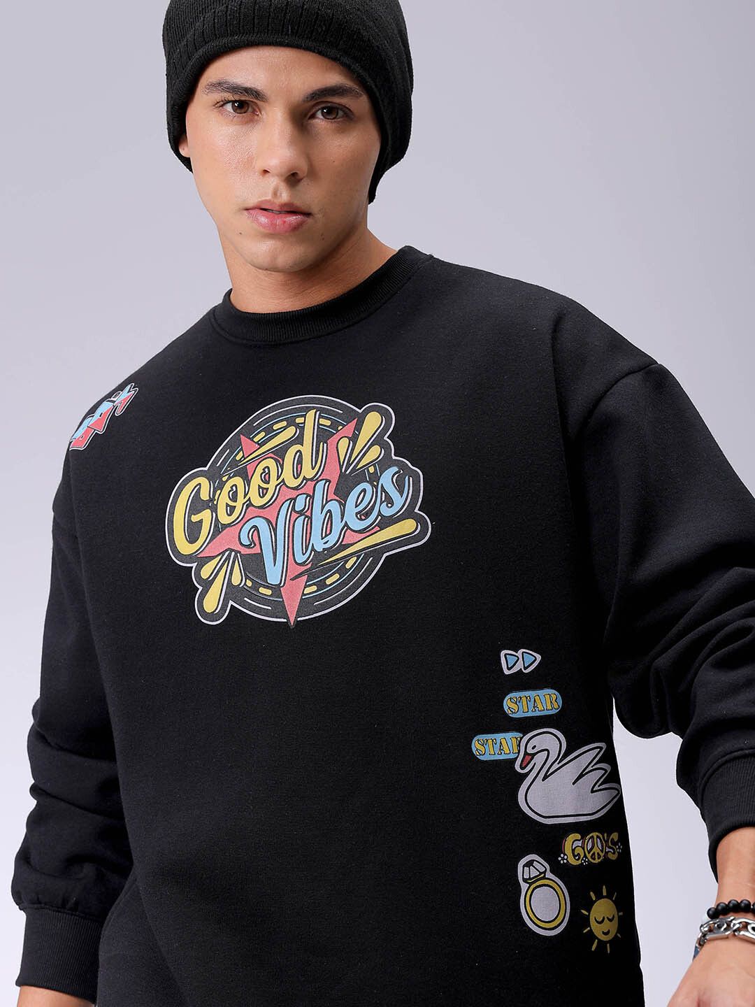 the indian garage co. Men Full Sleeve Printed Sweatshirt-picture-12
