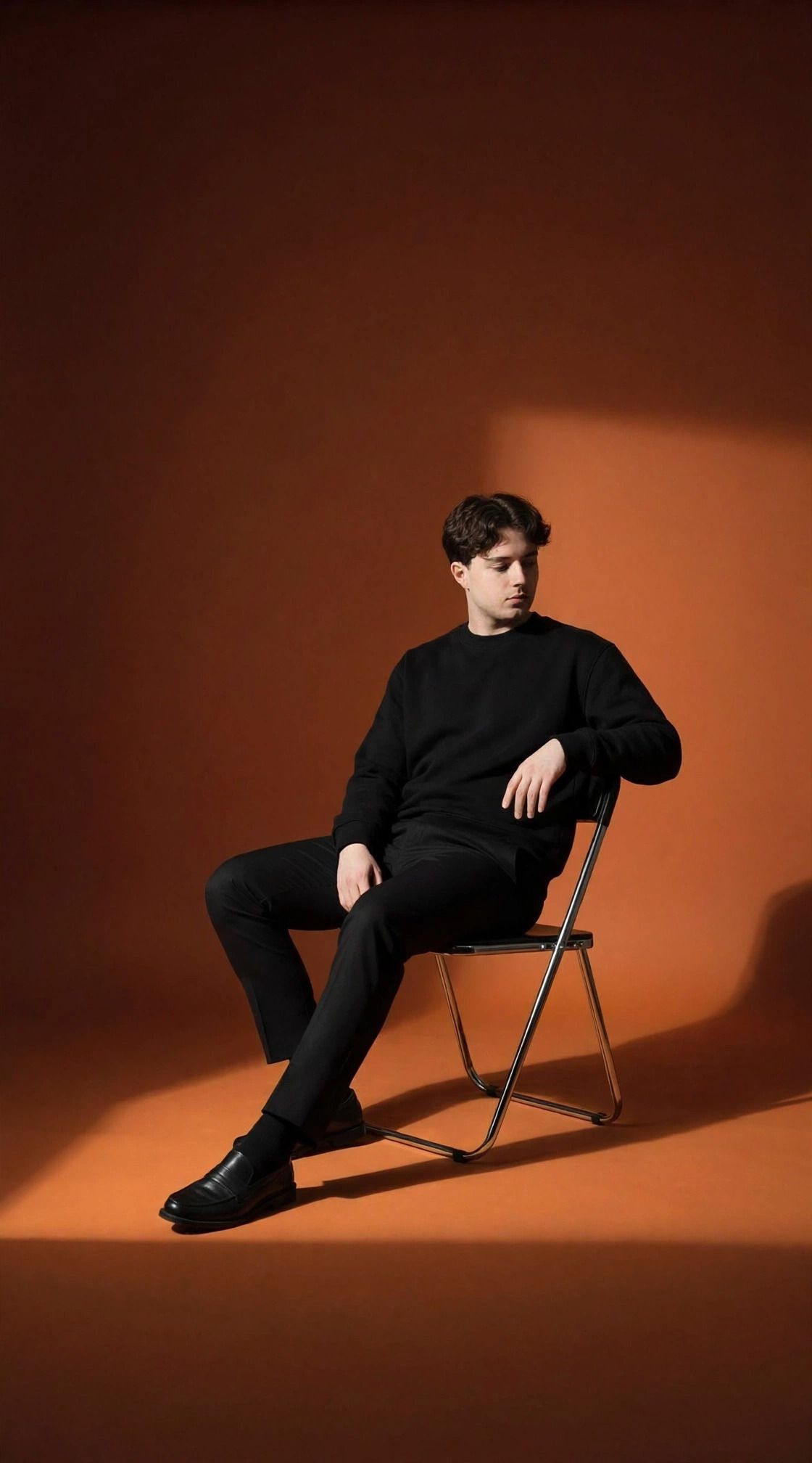 Men Full Sleeve Solid Sweatshirt-image-7