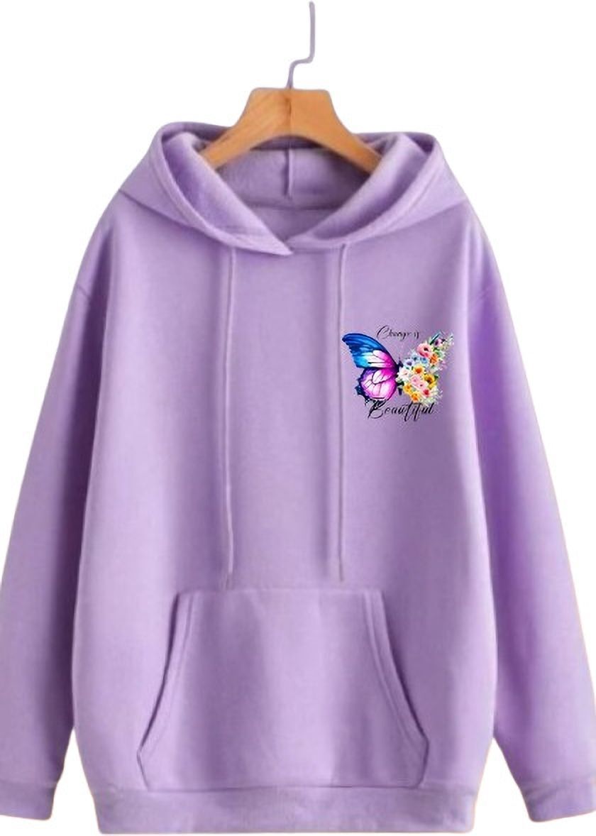 adiraj enterprises Women Full Sleeve Graphic Print Hooded Sweatshirt-picture-18