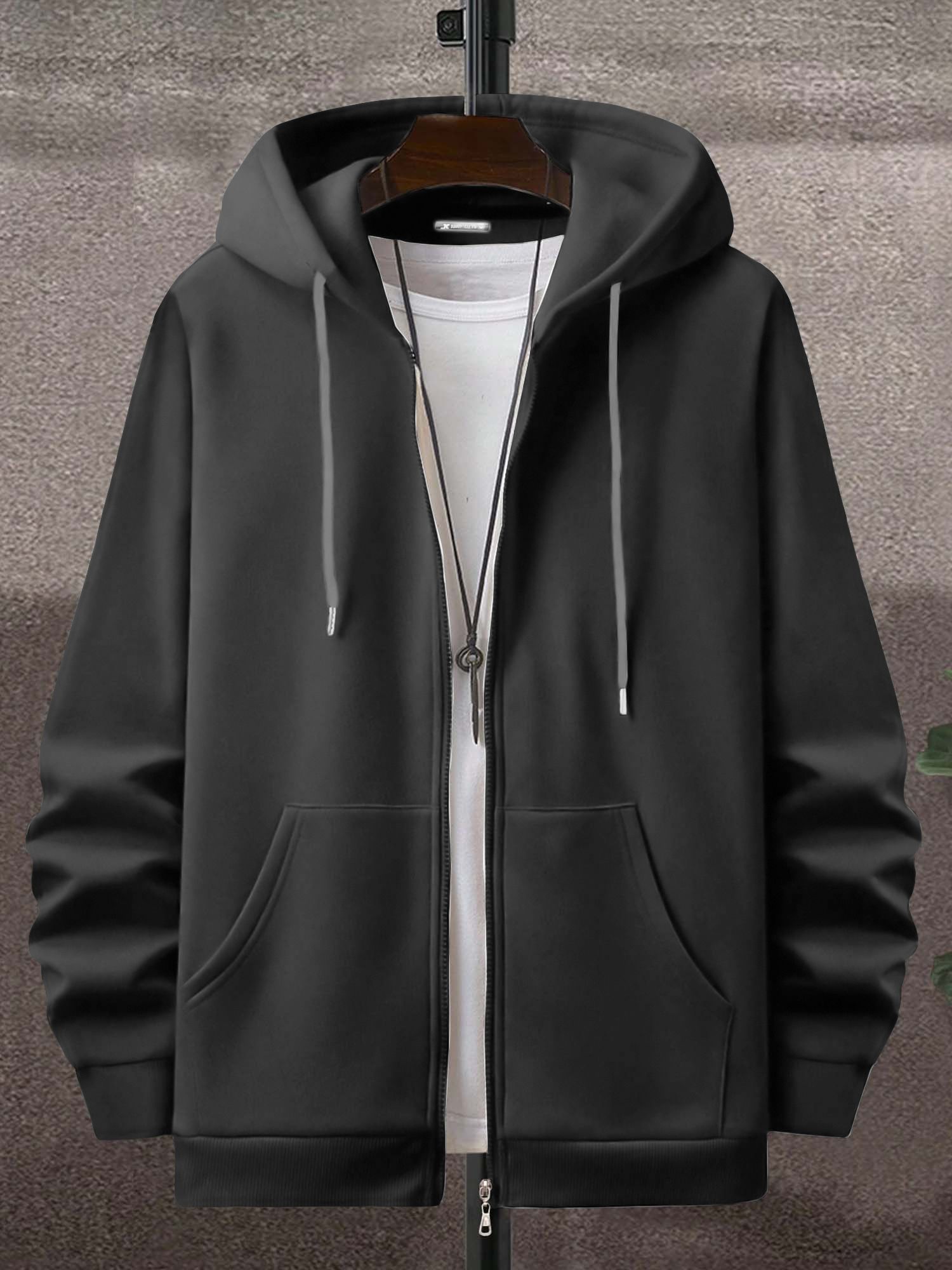 jump cuts Men Solid Casual Jacket-picture-13