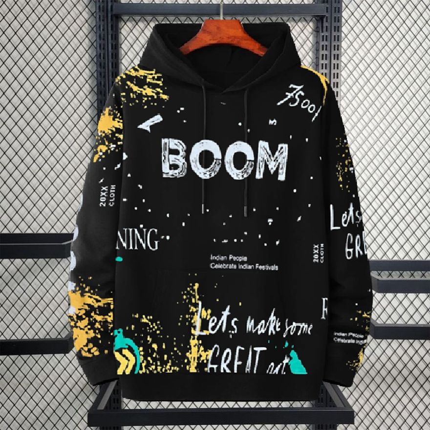 mobox Men Full Sleeve Printed Hooded Sweatshirt-picture-25