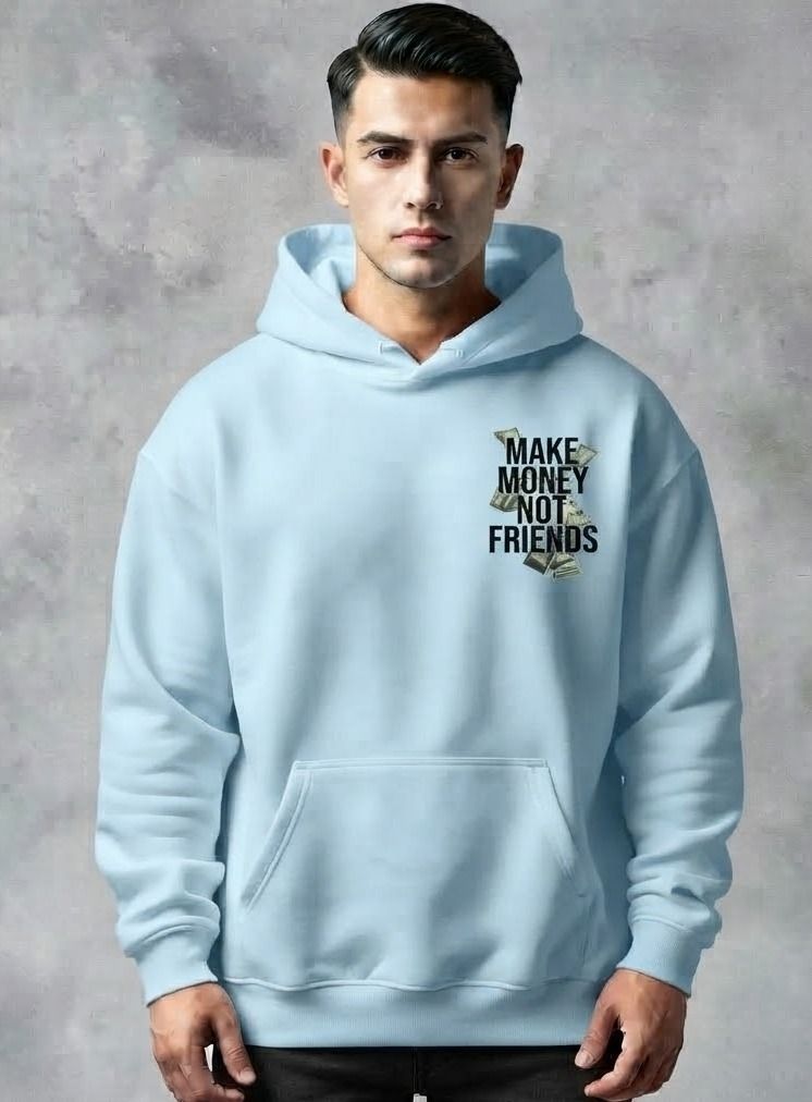 urvcreation Men Full Sleeve Graphic Print Reversible Hooded Sweatshirt-picture-19