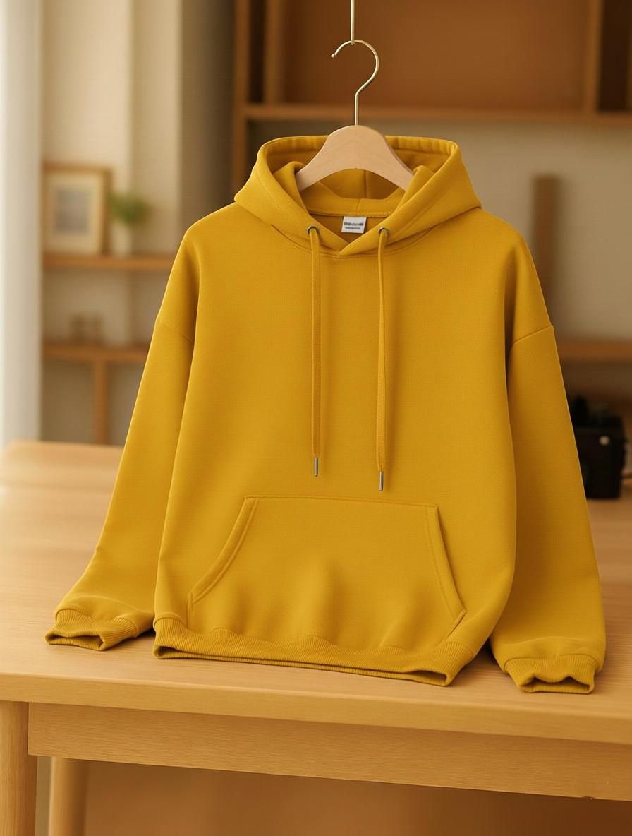 try this Men Full Sleeve Solid Hooded Sweatshirt-picture-20