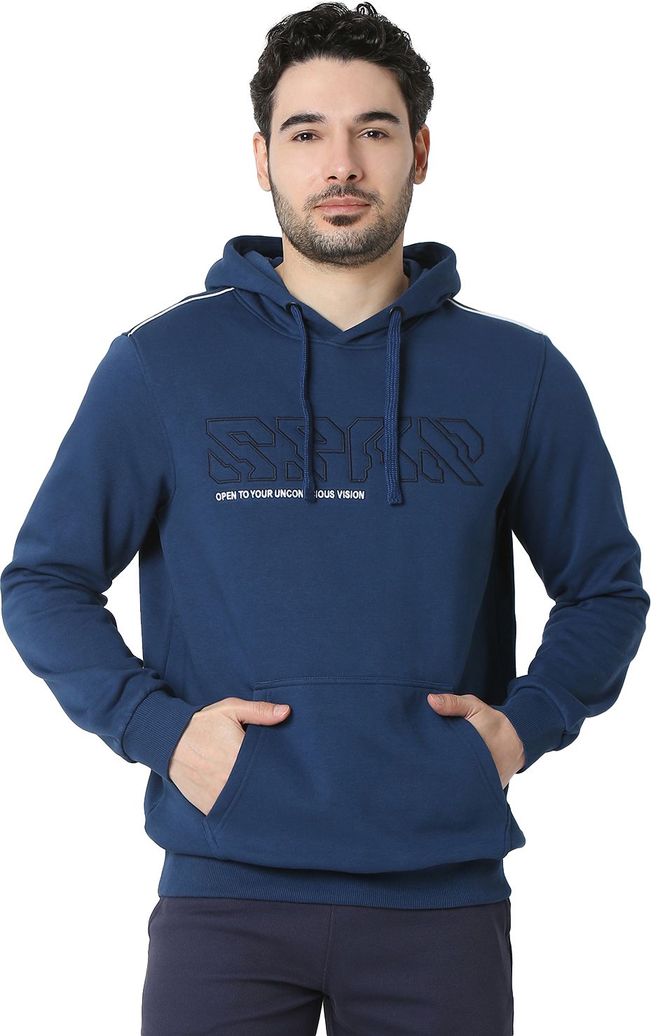 spykar Men Full Sleeve Solid Hooded Sweatshirt-picture-41