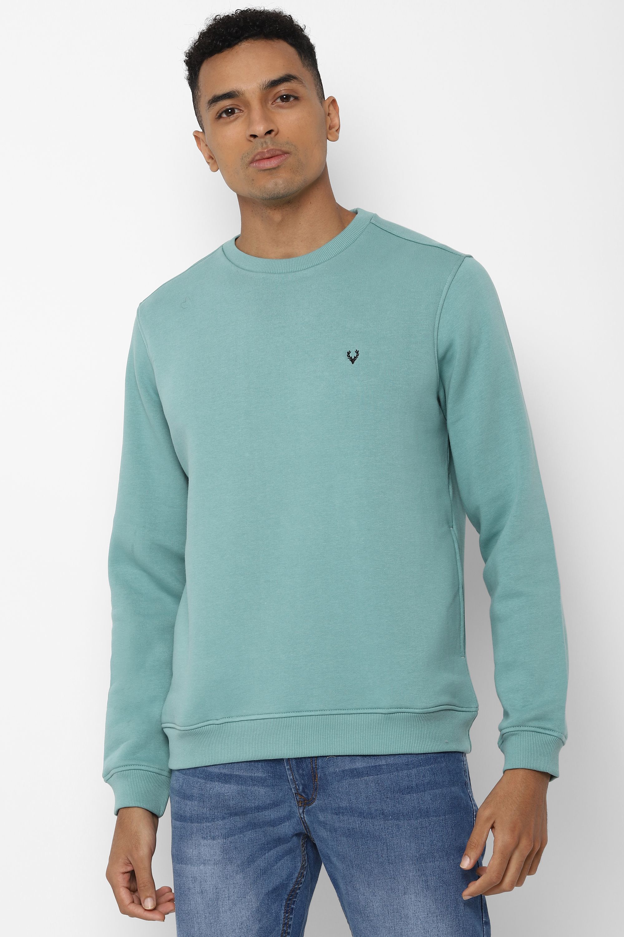 allen solly Men Full Sleeve Solid Sweatshirt-picture-18