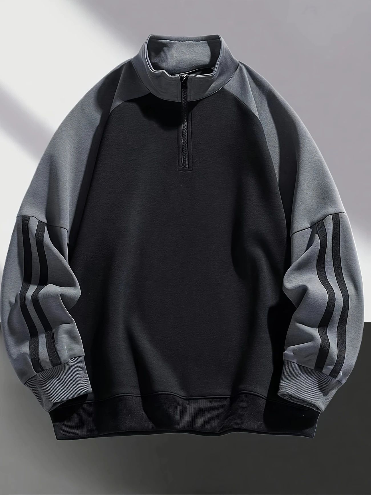 the modern soul Men Full Sleeve Color Block Sweatshirt-picture-14