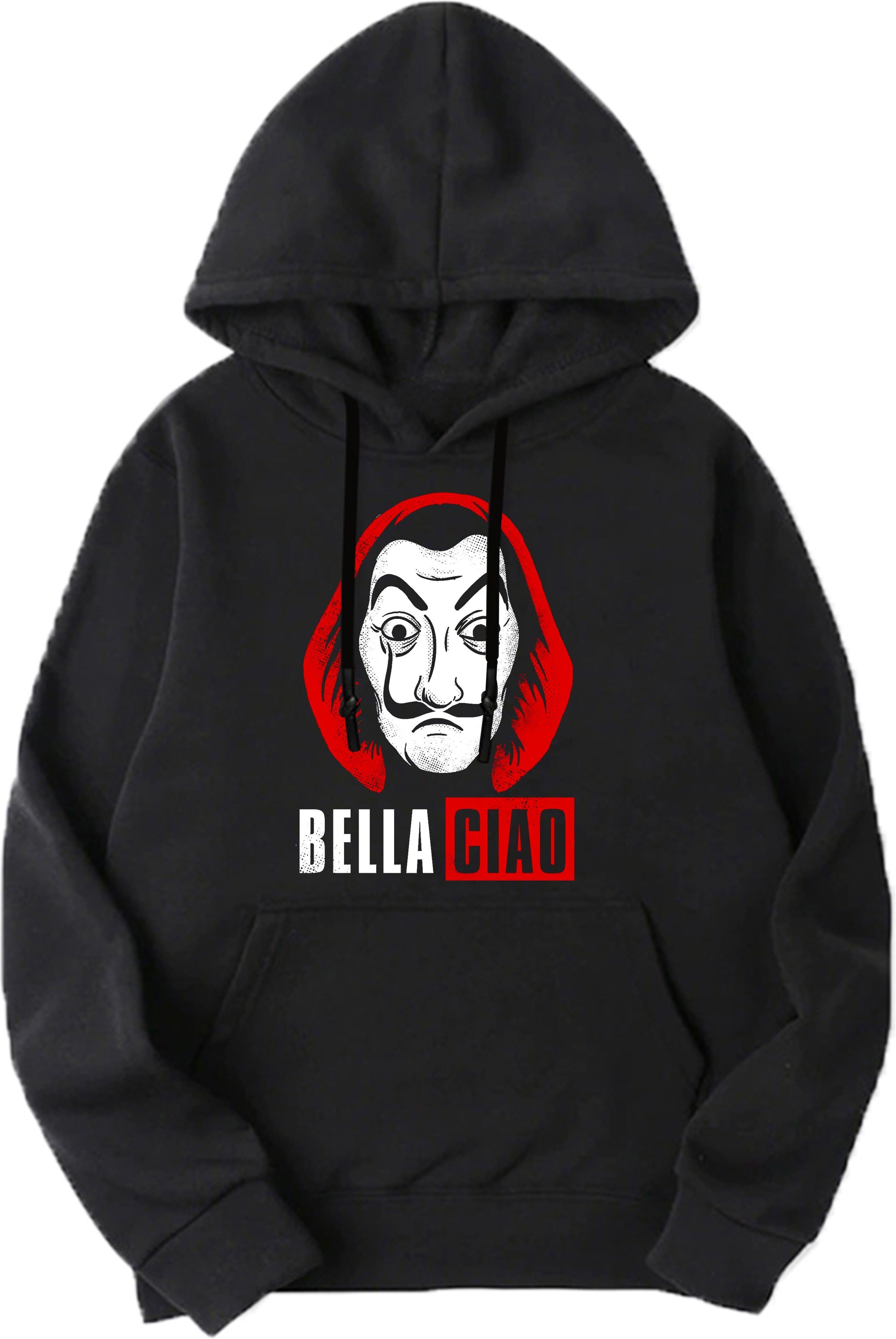 ramzox Men Full Sleeve Printed Hooded Sweatshirt-picture-9