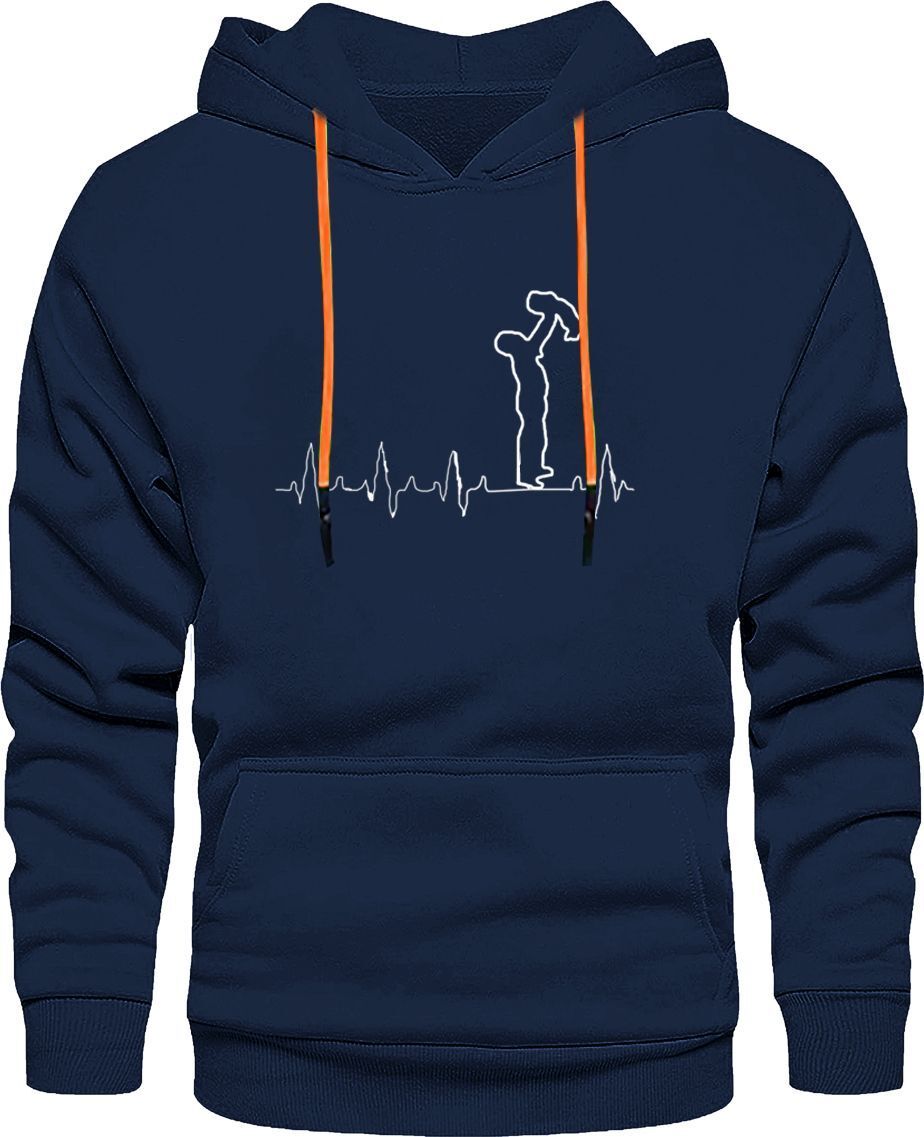 ramzox Men Full Sleeve Printed Hooded Sweatshirt-picture-14