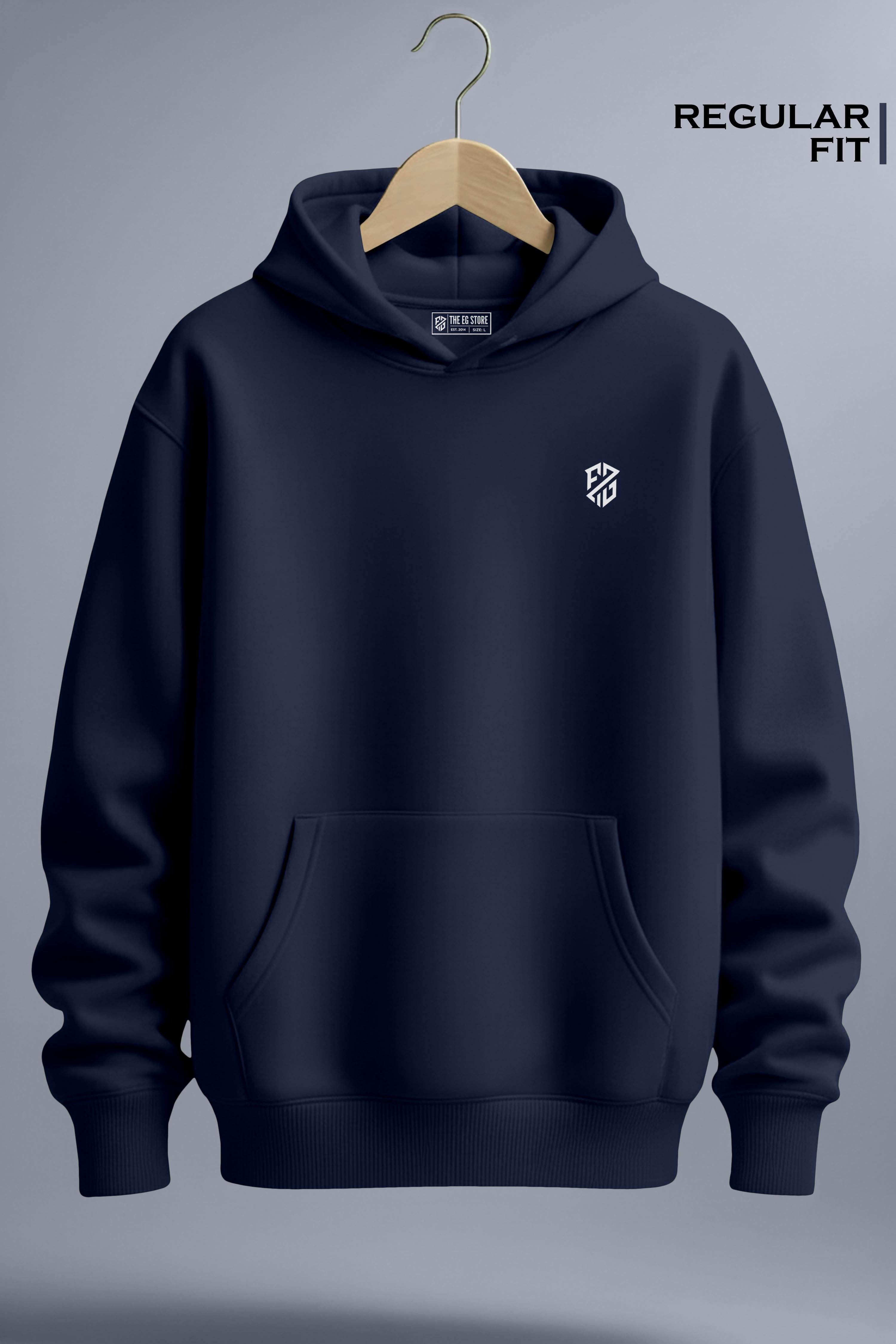 the eg store Men Full Sleeve Solid Hooded Sweatshirt-picture-24