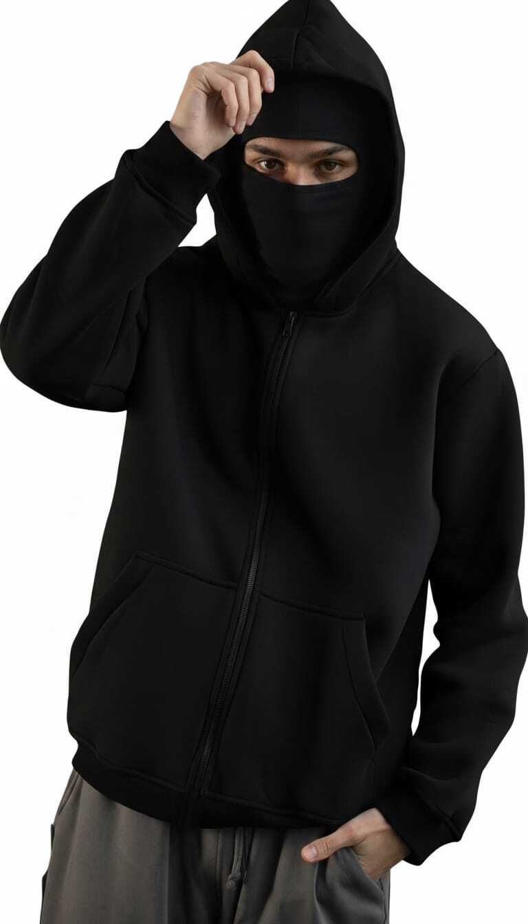 silfira Men Full Sleeve Solid Hooded Sweatshirt-picture-28