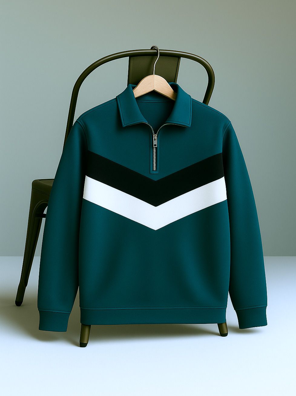 try this Men Full Sleeve Color Block Sweatshirt-picture-27