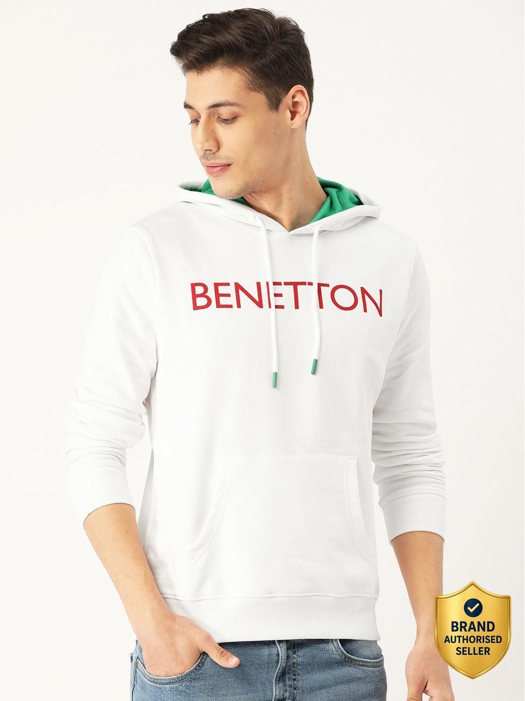 united colors of benetton Men Full Sleeve Printed Hooded Sweatshirt-picture-21
