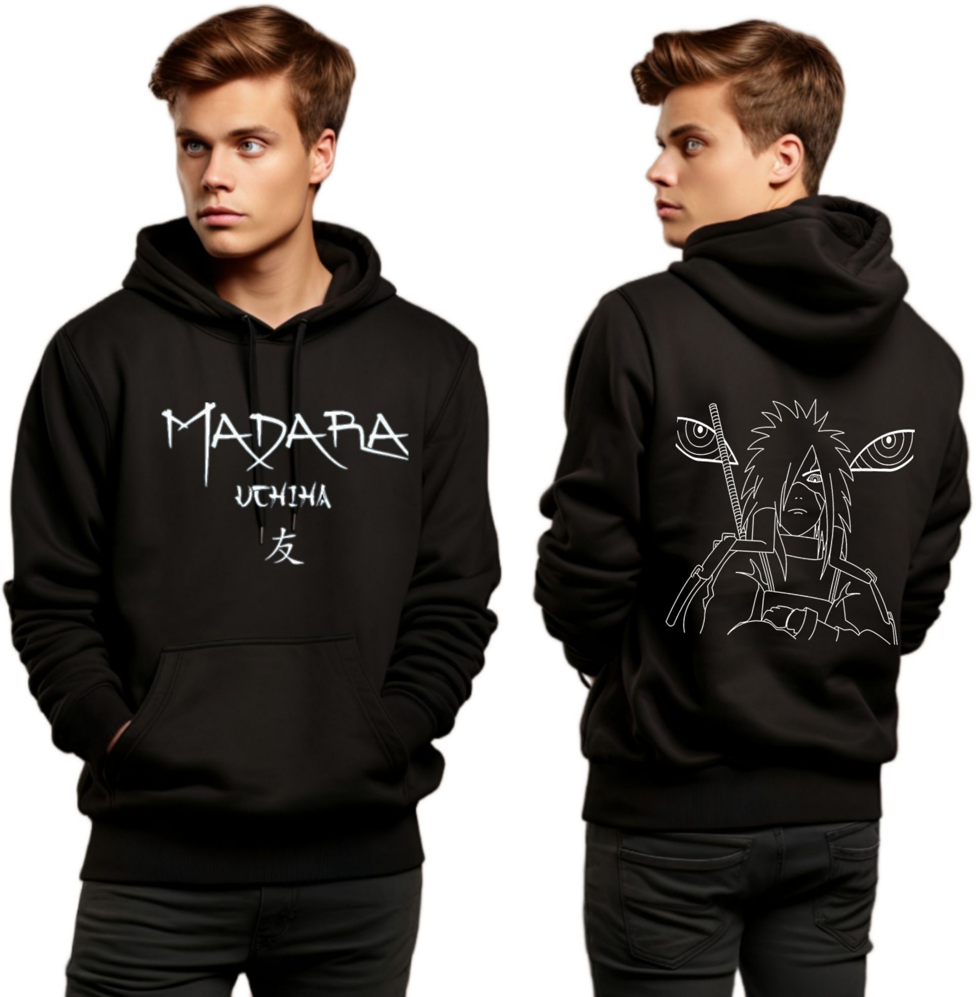 Men Full Sleeve Printed Hooded Sweatshirt-image-37