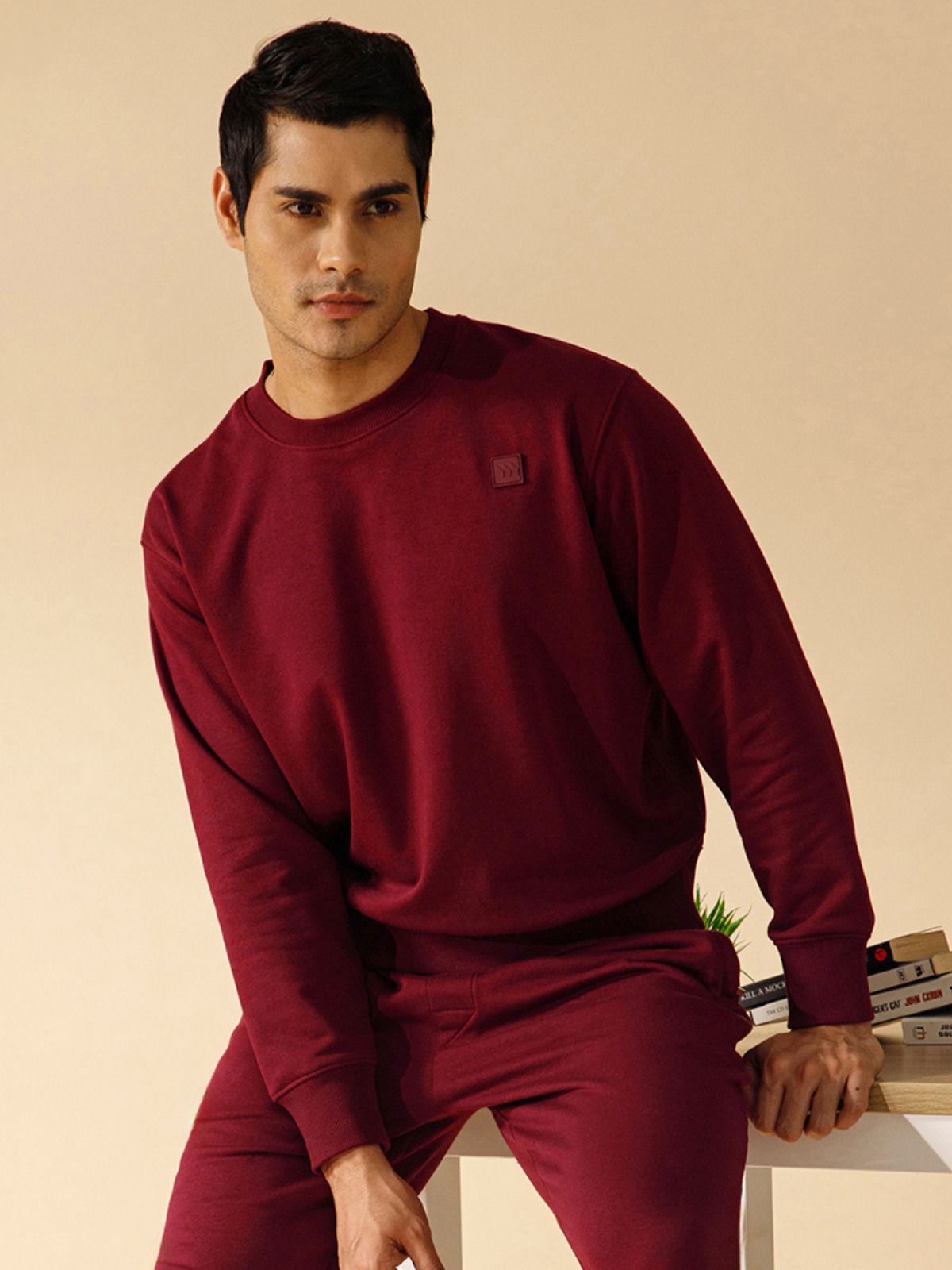 modern crew Men Full Sleeve Solid Sweatshirt-picture-26