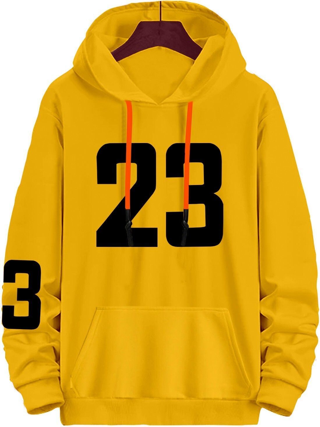 ramzox Men Full Sleeve Printed Hooded Sweatshirt-picture-32