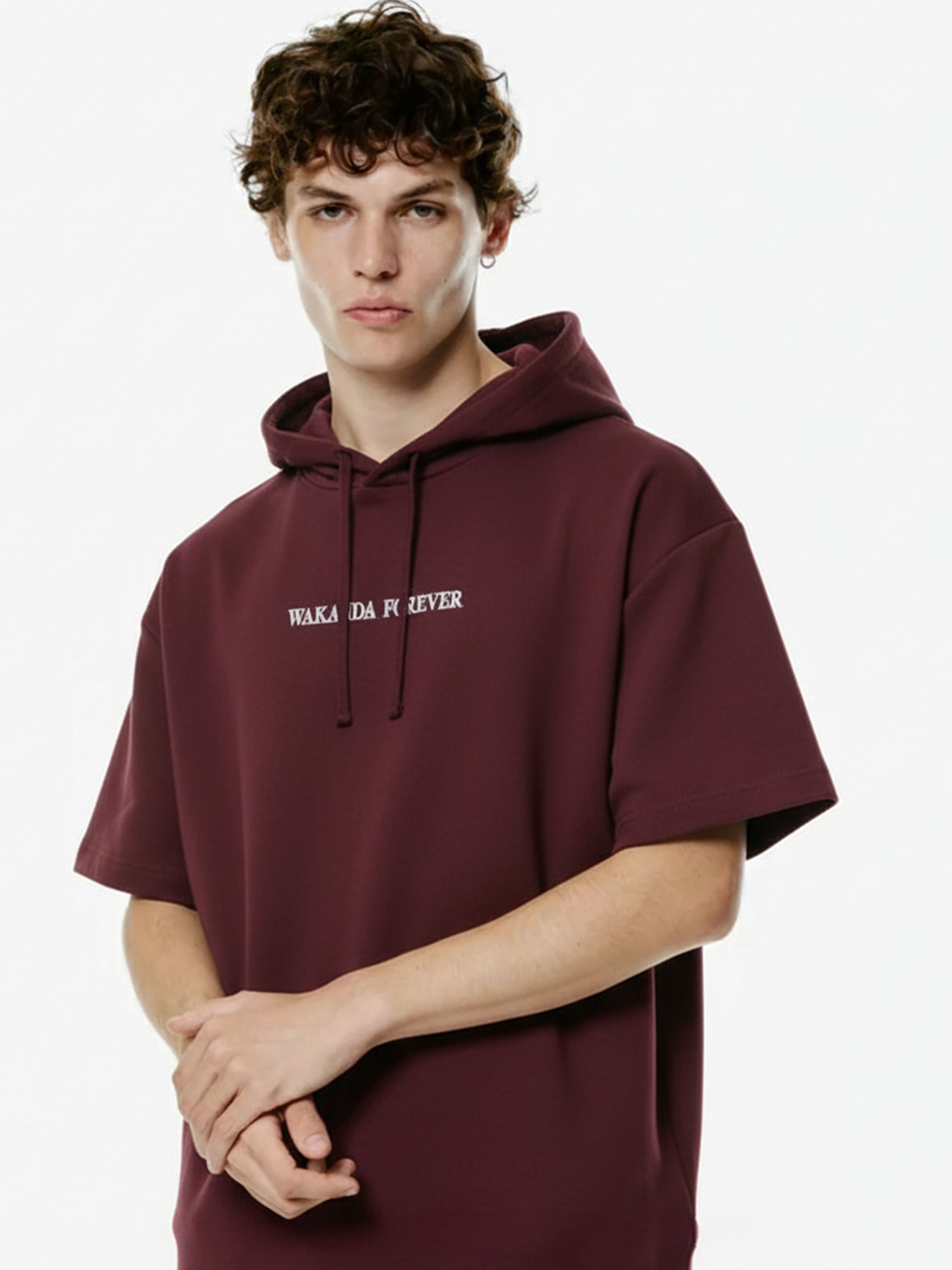 highlander Men Half Sleeve Graphic Print Hooded Sweatshirt-picture-17