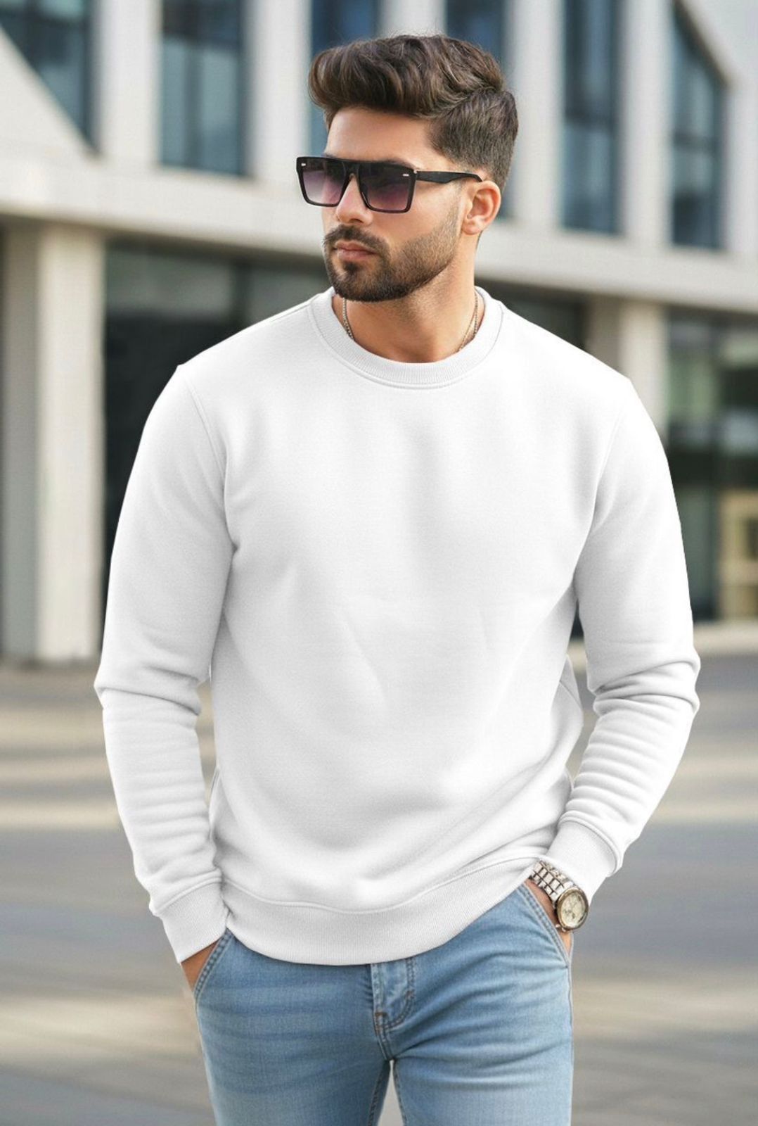 nook Men Full Sleeve Self Design Sweatshirt-picture-12